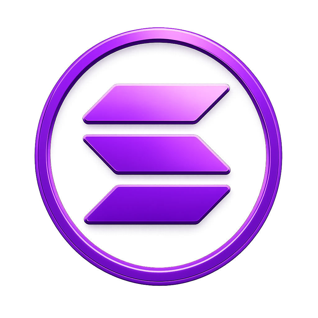 Purple Solana logo